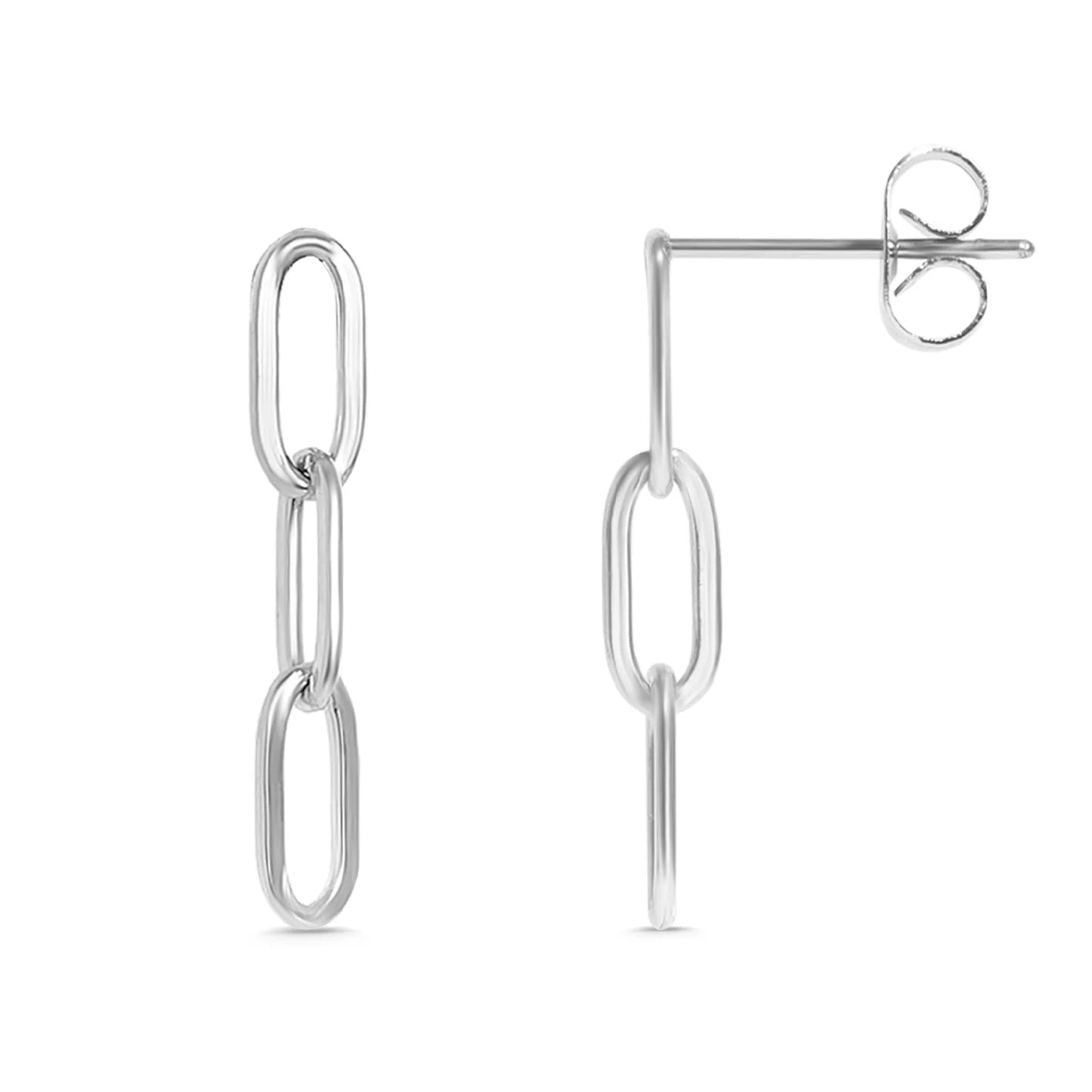 Paperclip Earrings