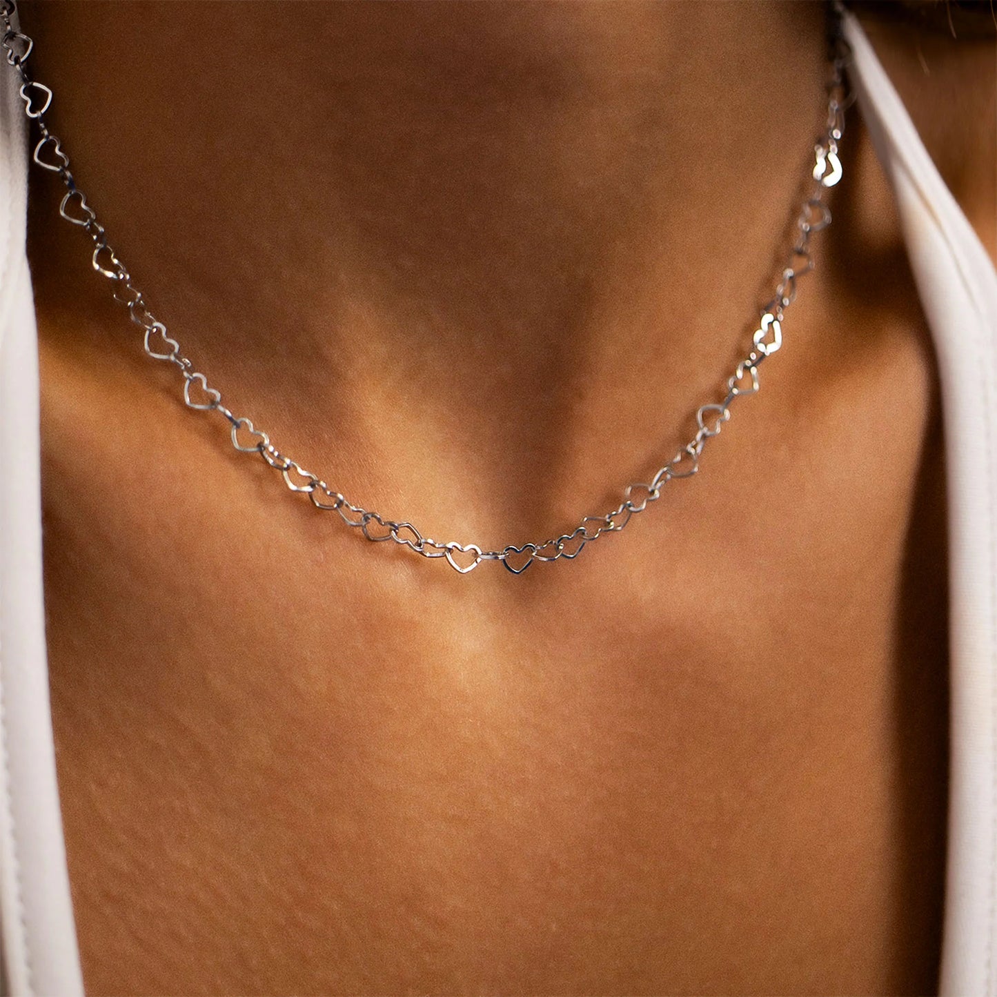 Heart Link Chain