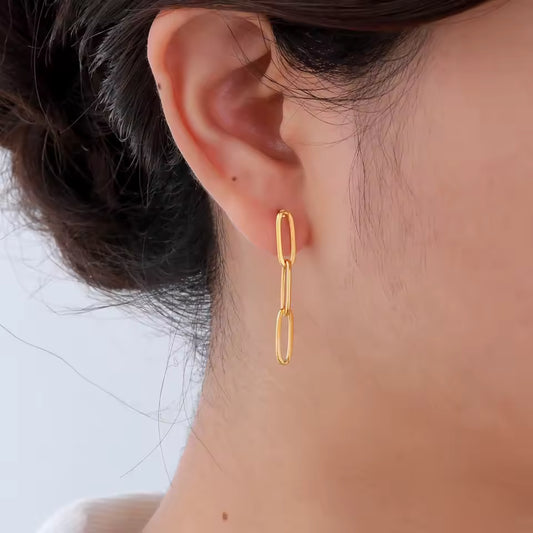 Paperclip Earrings