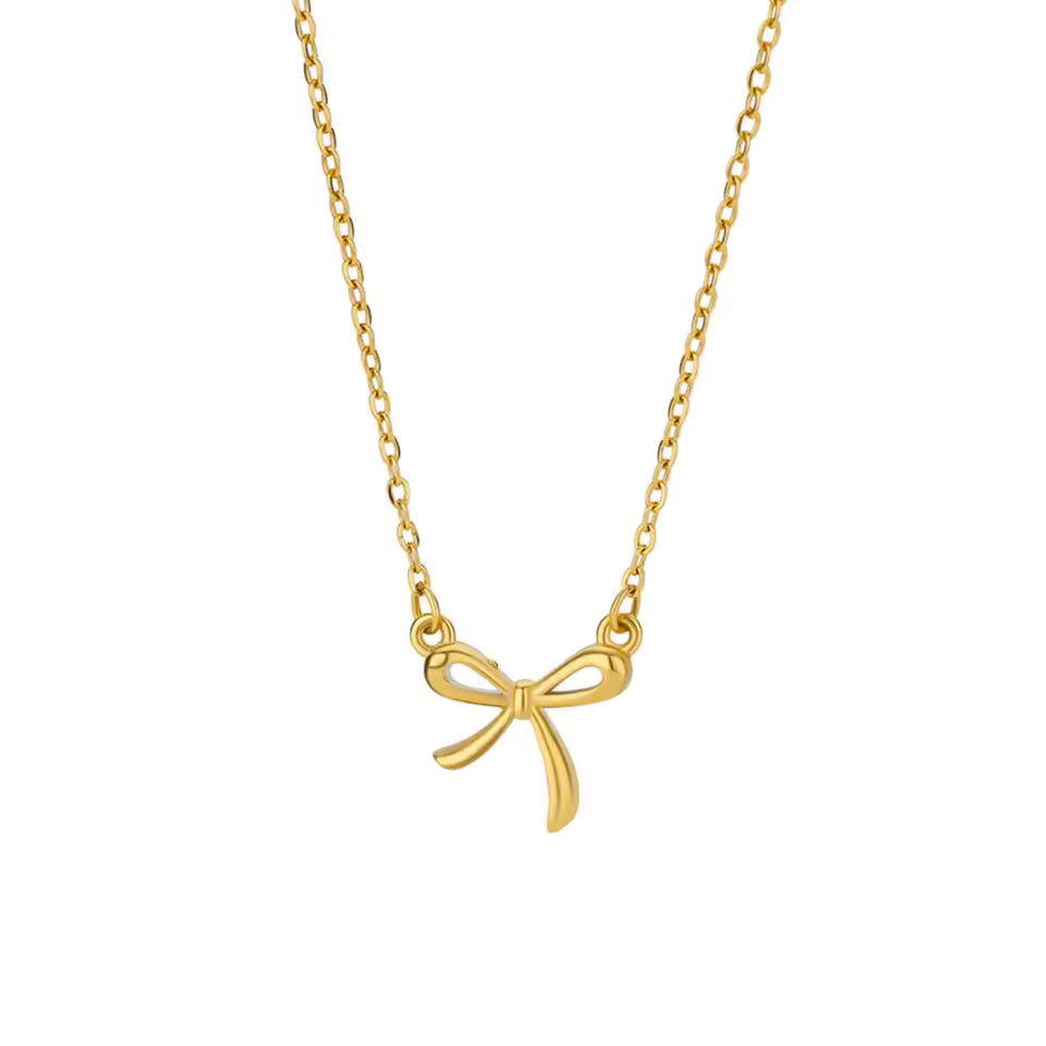 Bow Necklace