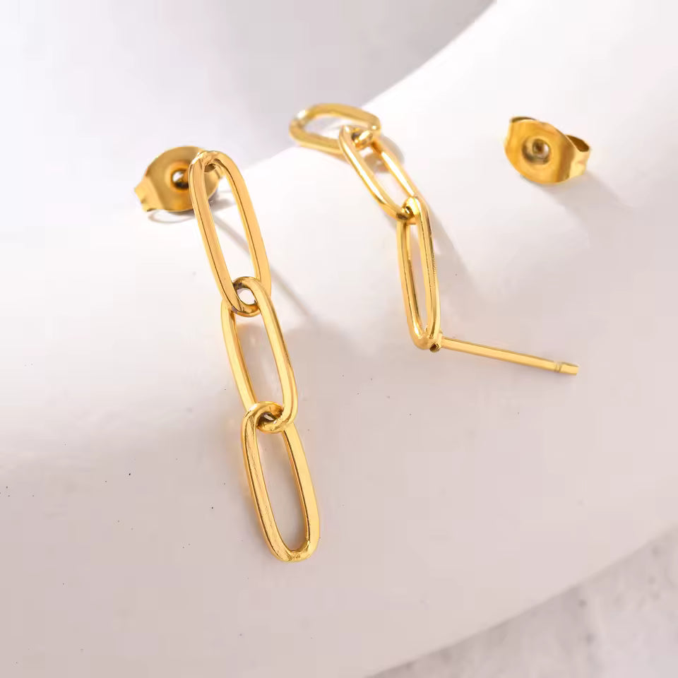 Paperclip Earrings