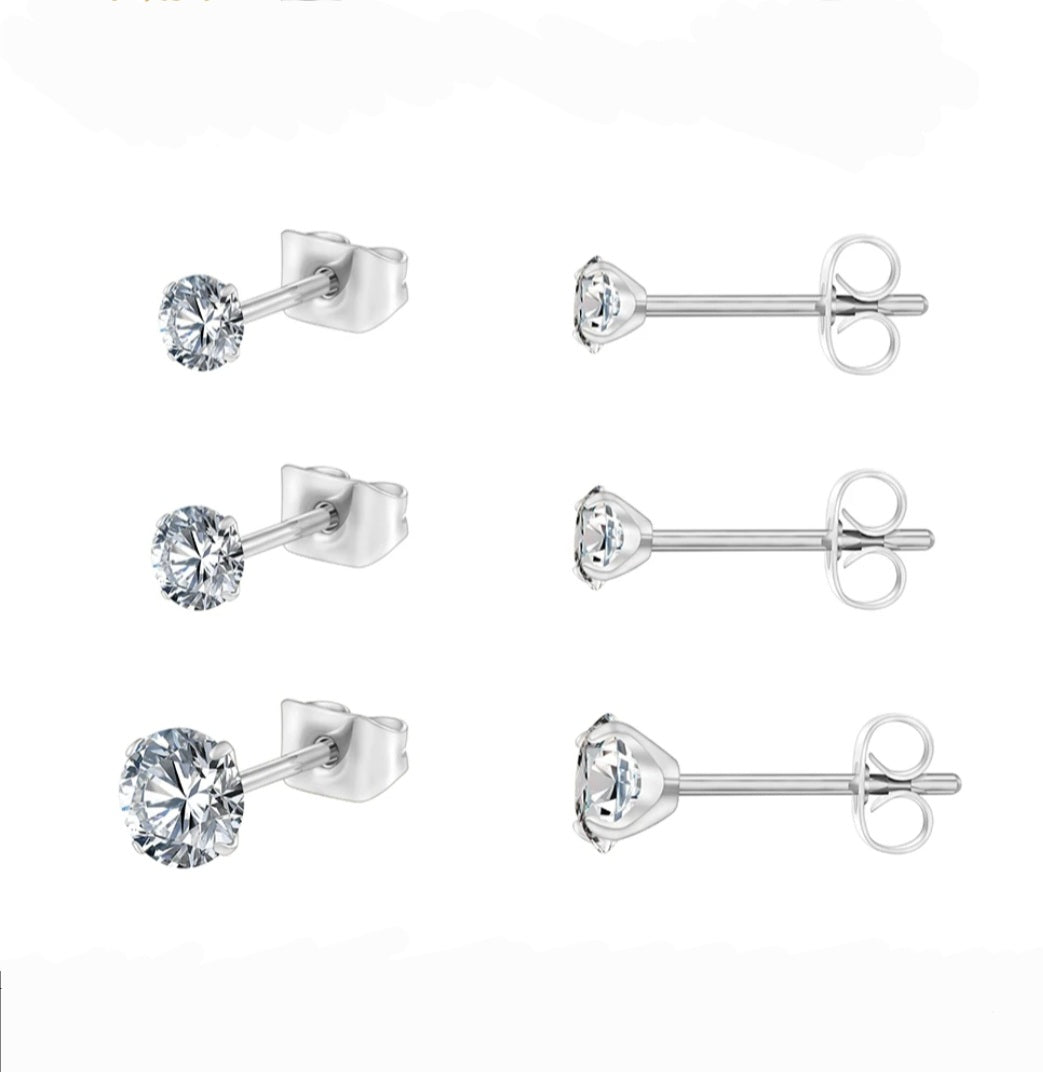 CZ Studs