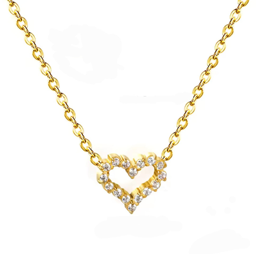 Diamond Heart Necklace