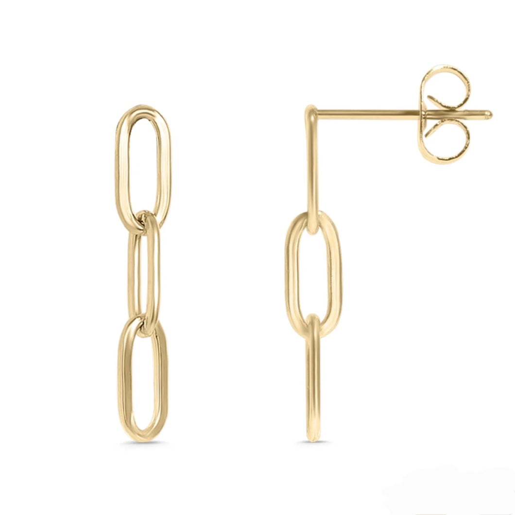 Paperclip Earrings