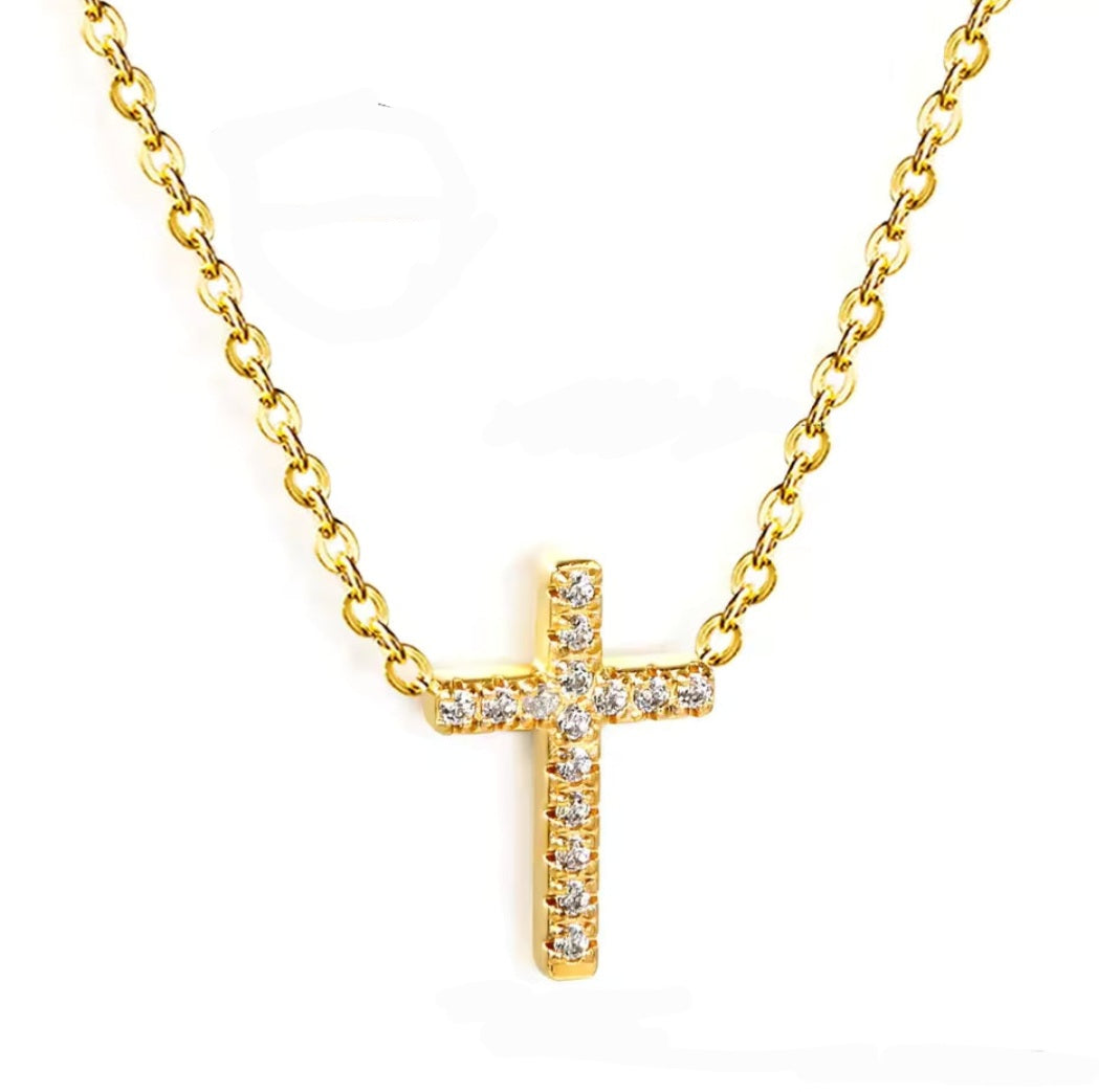 Diamond Cross Necklace